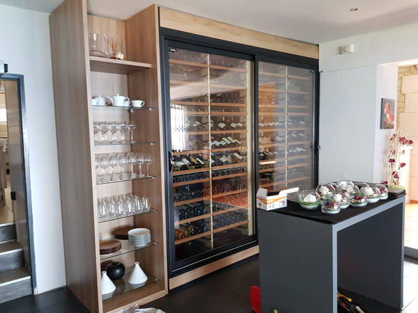 Etagères à vin, étagères pour cave à vin - Architecture Intérieure du Vin